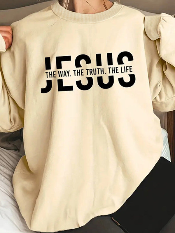 Easter Holly Week Jesus Motif Casual Top