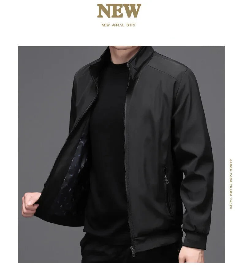 Men Fall Jacket for Day-to-Night Wear Men Jackets