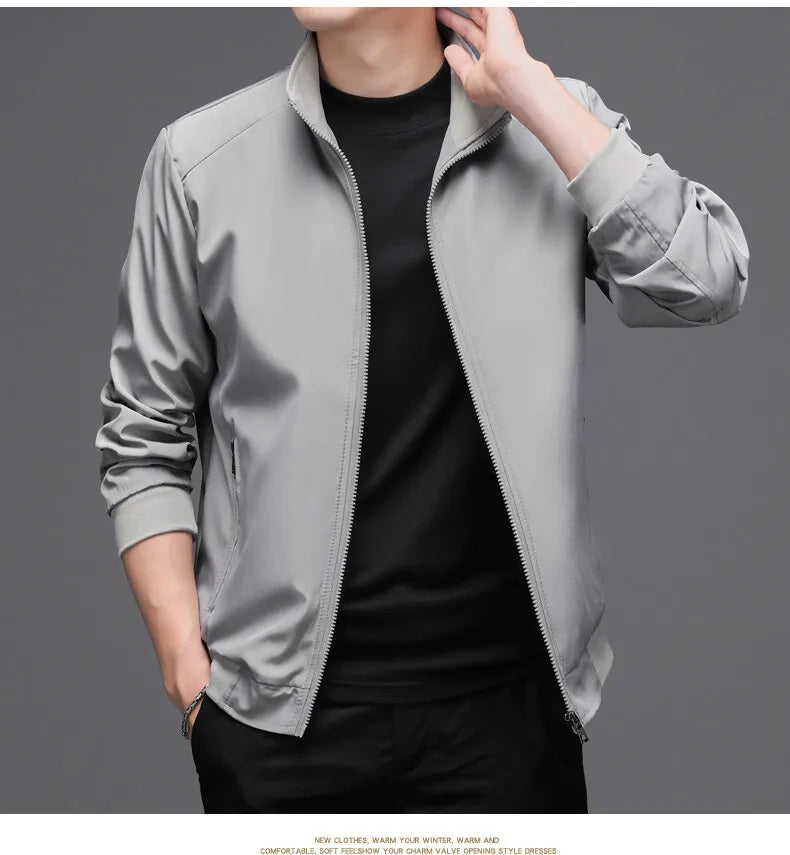 Men Fall Jacket for Day-to-Night Wear Men Jackets