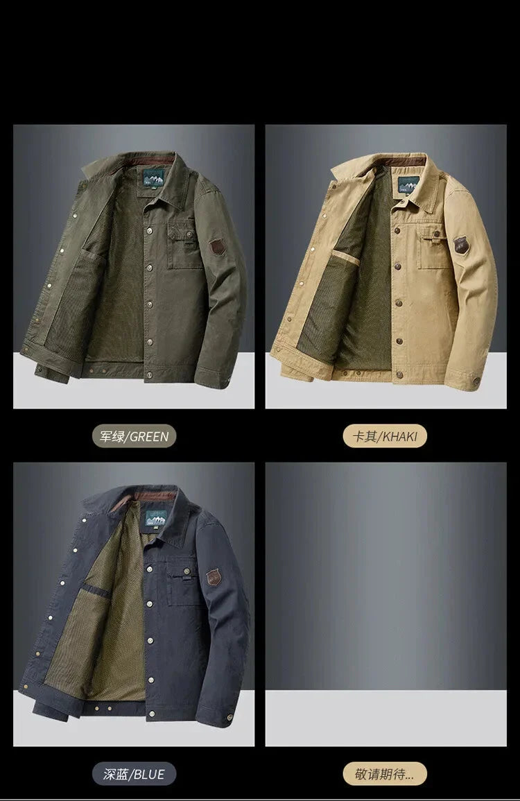 The Rugged Canvas Jacket is a Must-Have for Men Men Jackets