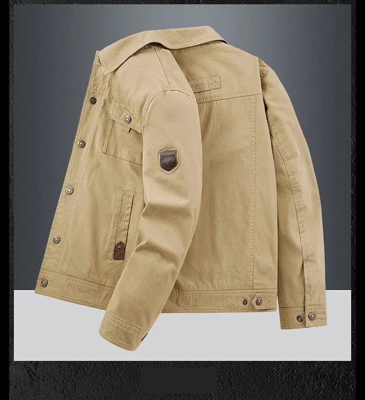 The Rugged Canvas Jacket is a Must-Have for Men Men Jackets