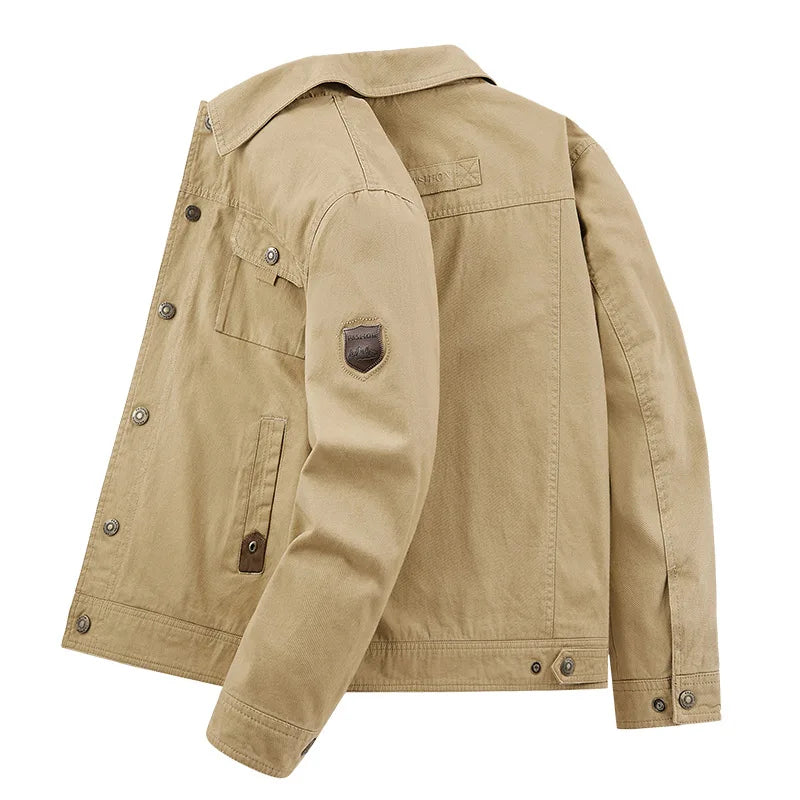 The Rugged Canvas Jacket is a Must-Have for Men Men Jackets