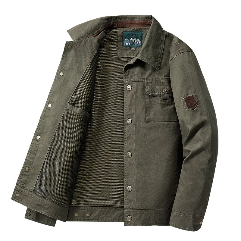 The Rugged Canvas Jacket is a Must-Have for Men Men Jackets