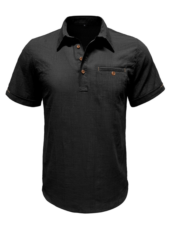 Cotton Polo Shirt for Men's Outdoor Events Polo Shirt