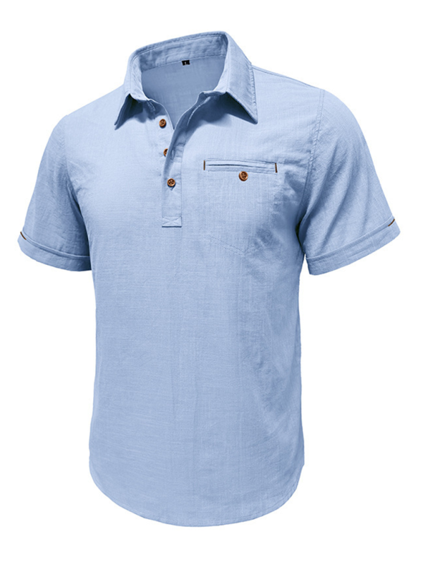 Cotton Polo Shirt for Men's Outdoor Events Polo Shirt