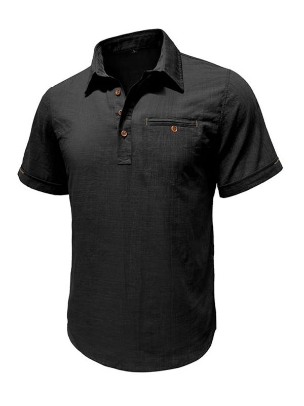 Cotton Polo Shirt for Men's Outdoor Events Polo Shirt