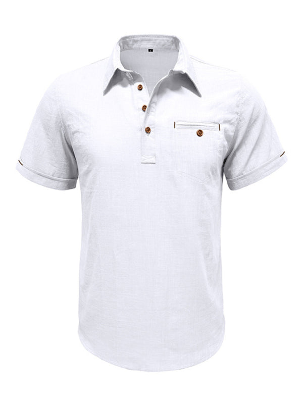 Cotton Polo Shirt for Men's Outdoor Events Polo Shirt