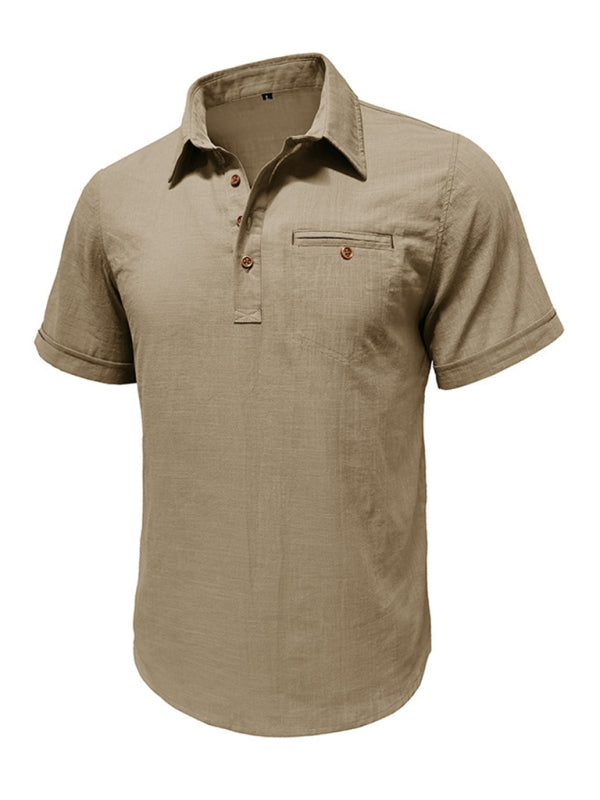 Cotton Polo Shirt for Men's Outdoor Events Polo Shirt