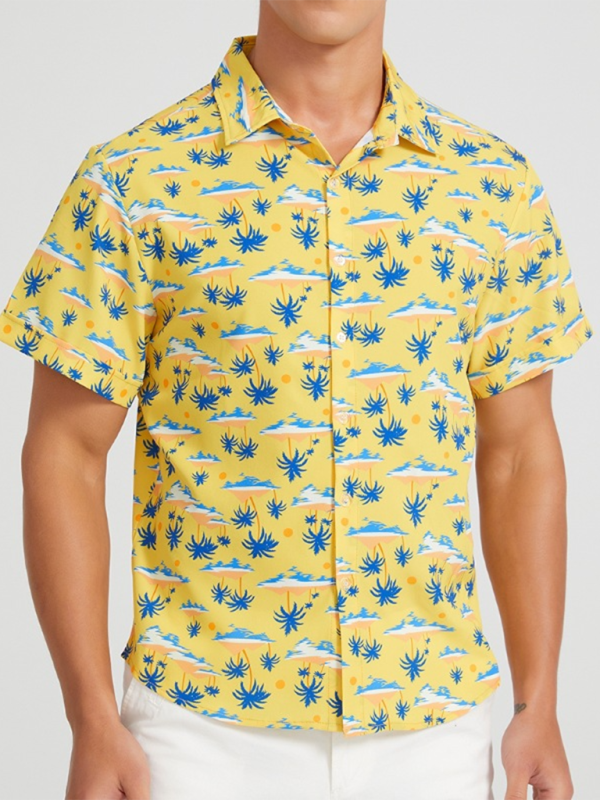 Hawaiian Shirt for Men's Beach Adventures Men Shirts