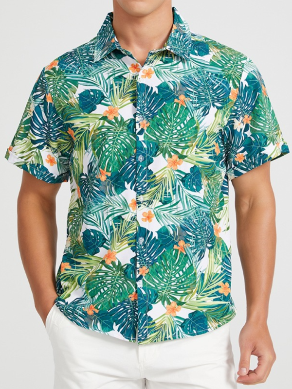 Hawaiian Shirt for Men's Beach Adventures Men Shirts