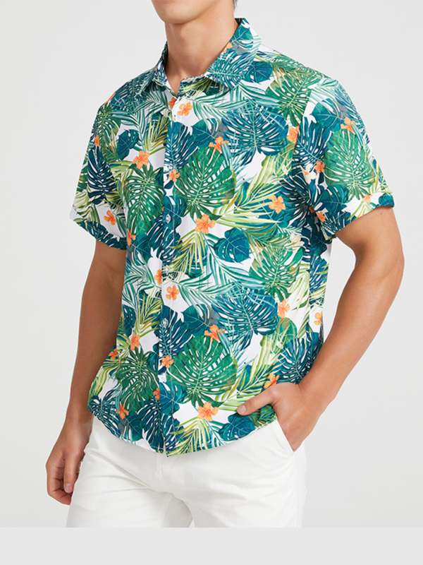 Hawaiian Shirt for Men's Beach Adventures Men Shirts