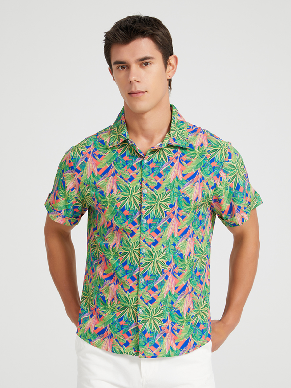 Hawaiian Shirt for Men's Beach Adventures Men Shirts