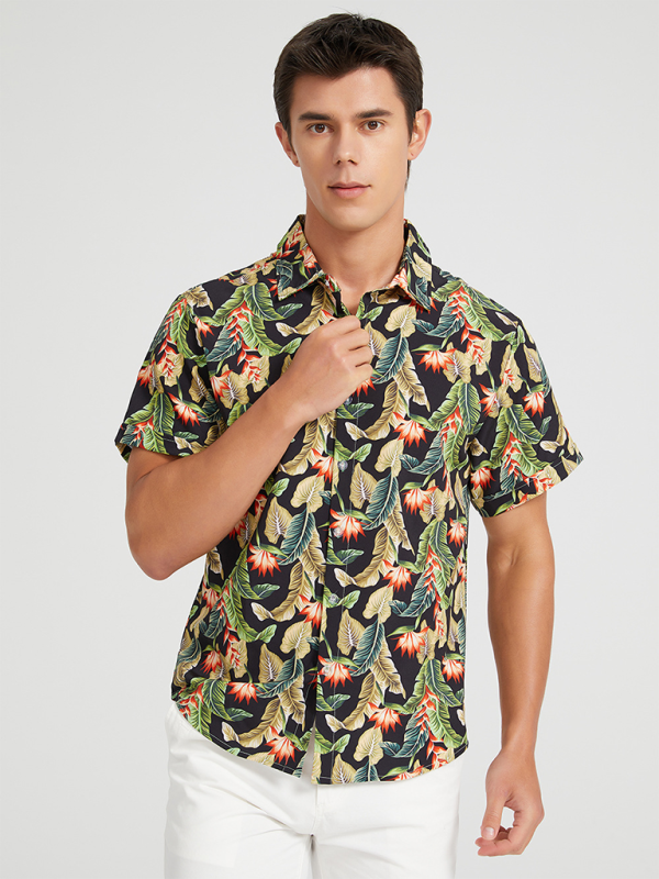 Hawaiian Shirt for Men's Beach Adventures Men Shirts