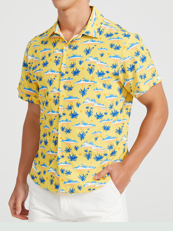 Hawaiian Shirt for Men's Beach Adventures Men Shirts