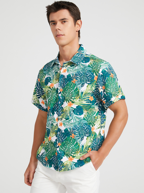 Hawaiian Shirt for Men's Beach Adventures Men Shirts