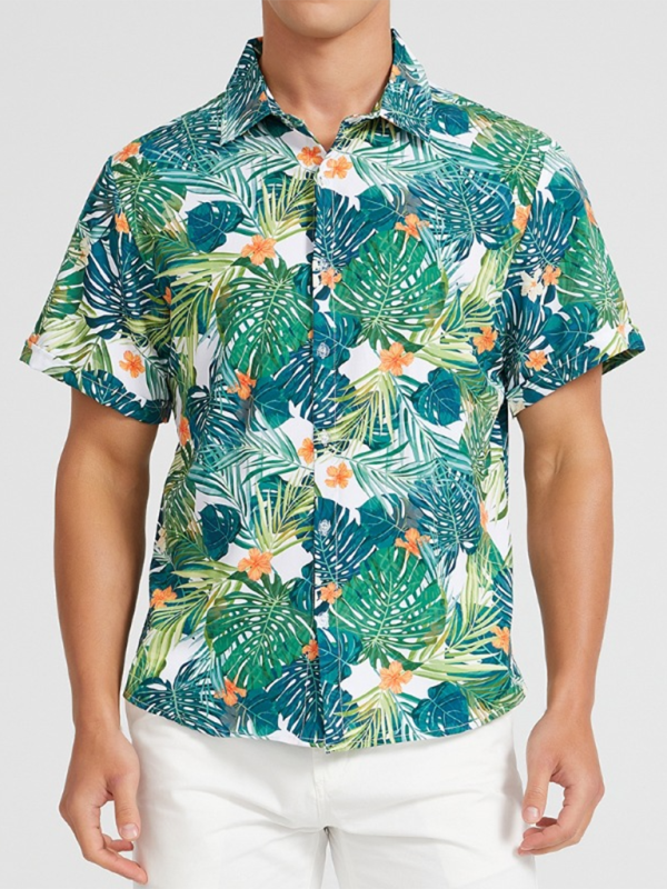 Hawaiian Shirt for Men's Beach Adventures Men Shirts