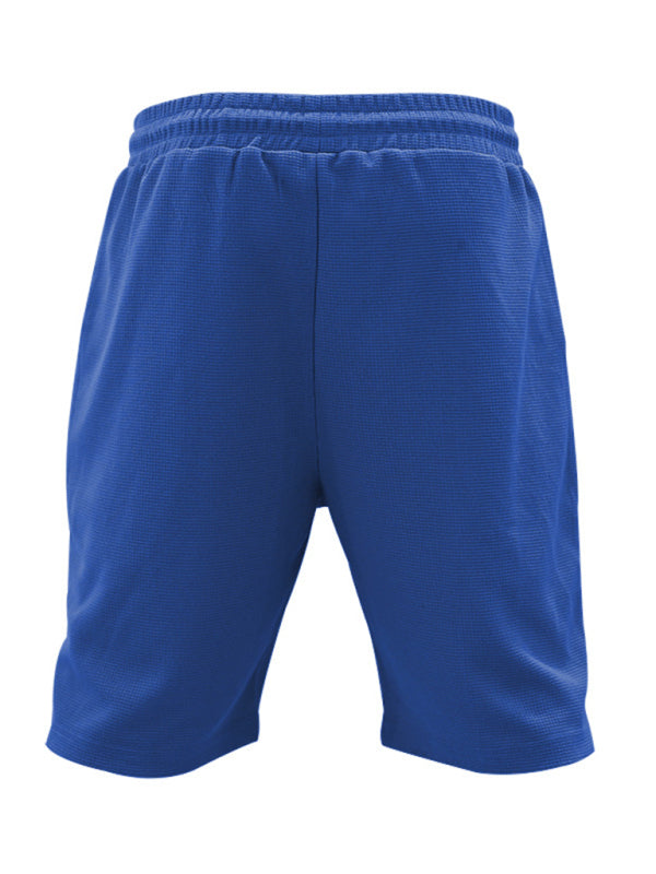 Men's Solid T-Shirt and Shorts Combo Shorts Set