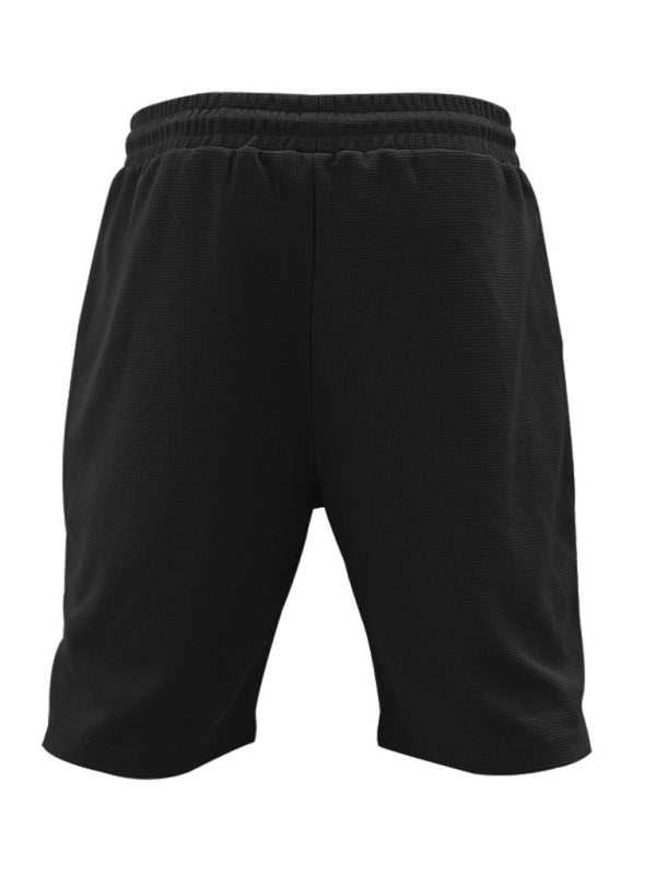 Men's Solid T-Shirt and Shorts Combo Shorts Set