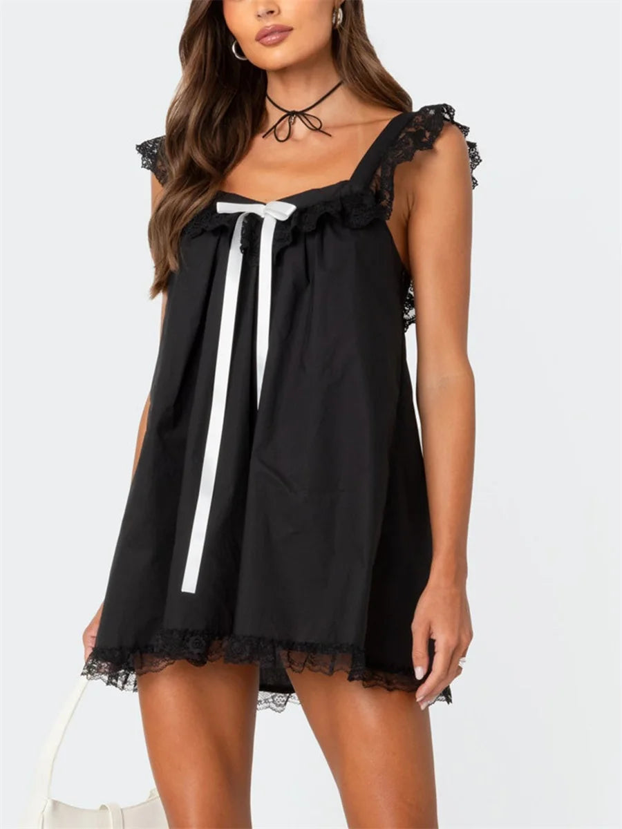 Casual Dress with Ruffle Accents – Summer & Event Ready  | Tent Dresses