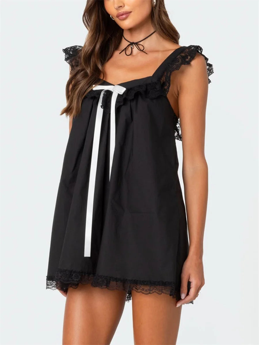 Casual Dress with Ruffle Accents – Summer & Event Ready  | Tent Dresses