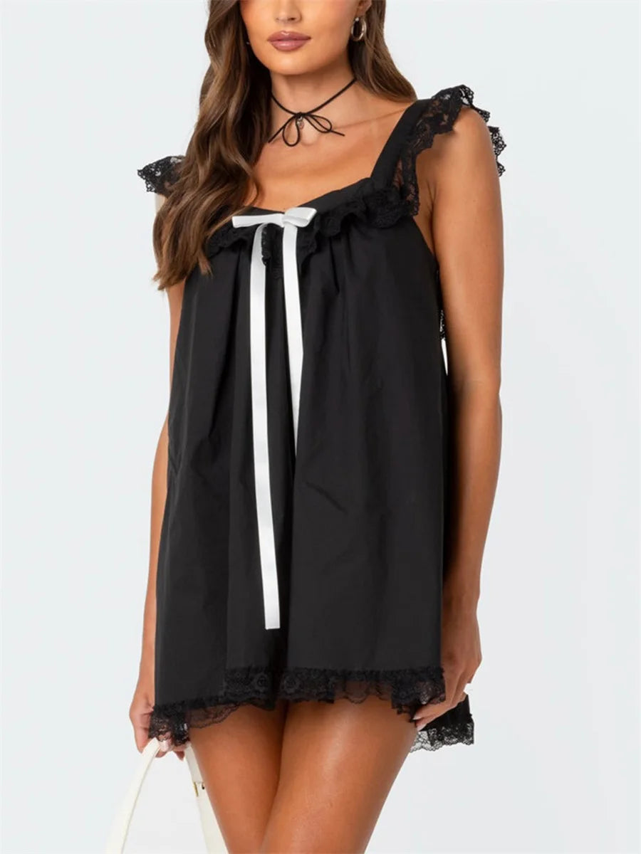 Casual Dress with Ruffle Accents – Summer & Event Ready  | Tent Dresses