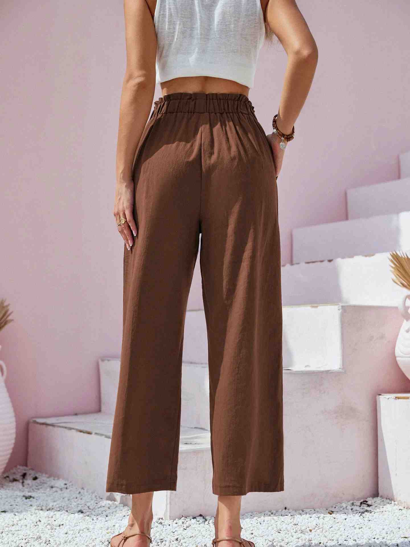 Women's Summer Lounge Pants with Pockets Summer Pants