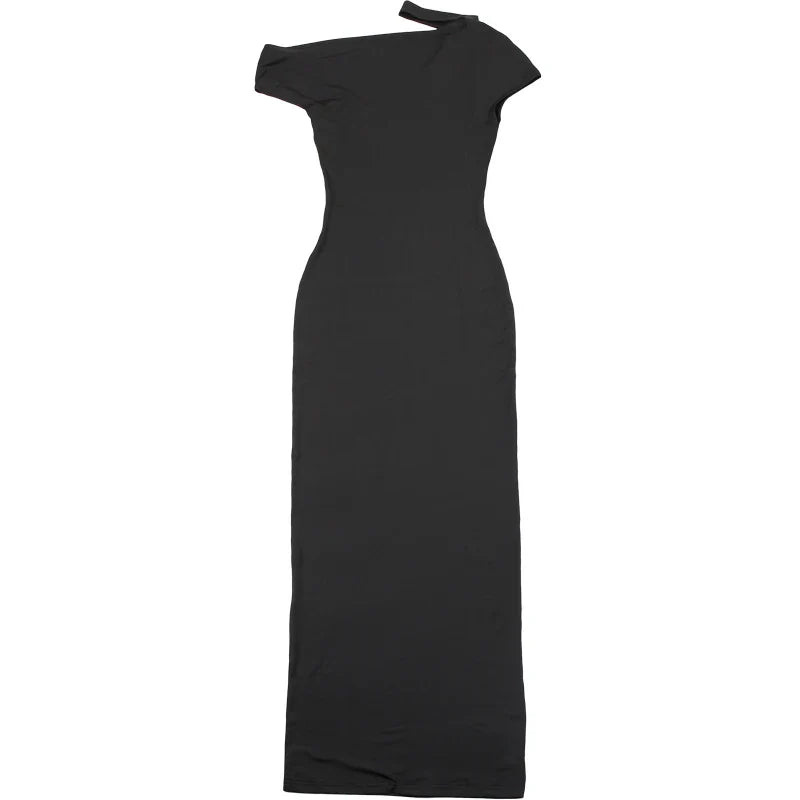 Sophisticated One-Shoulder Maxi Dress for Galas | Elegant Dresses