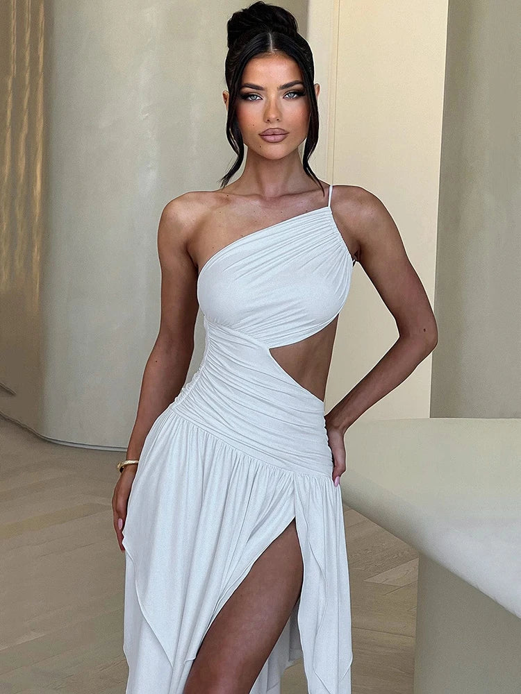 Wedding Elegant One-Shoulder High-Low Dress Cocktail Dresses