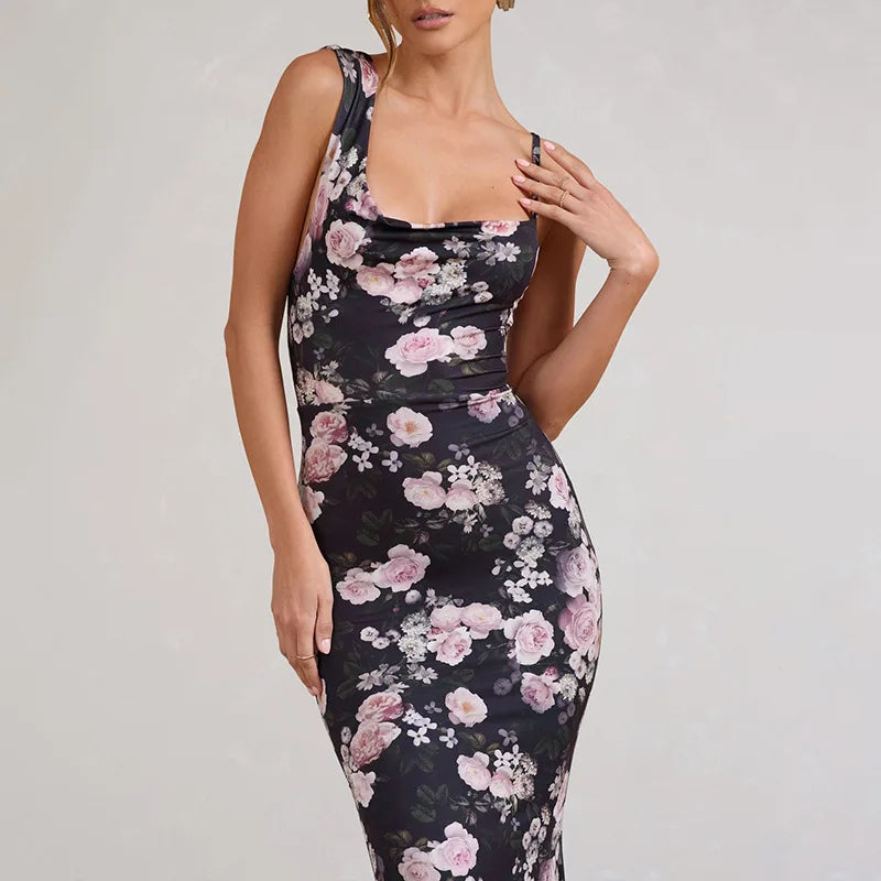 One-Shoulder Maxi Dress for Elegant Evening Galas Elegant Dresses