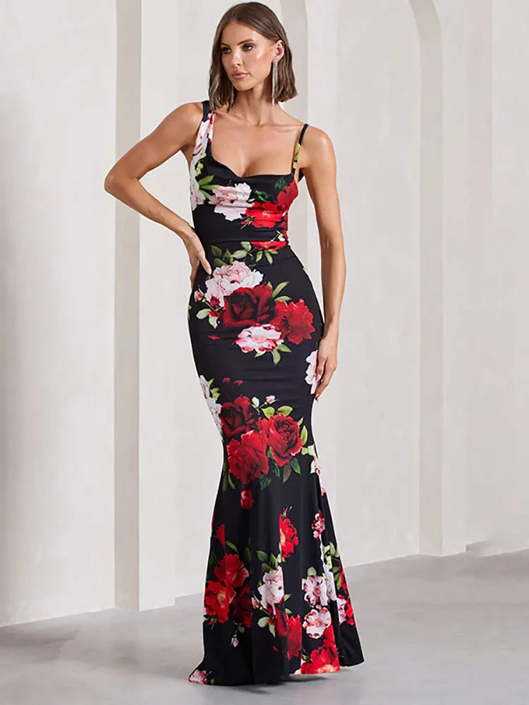 One-Shoulder Maxi Dress for Elegant Evening Galas Elegant Dresses