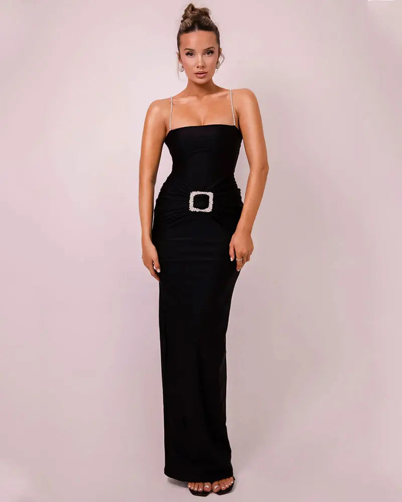 Sheath Maxi Dress Gown for Award Ceremonies Elegant Dresses