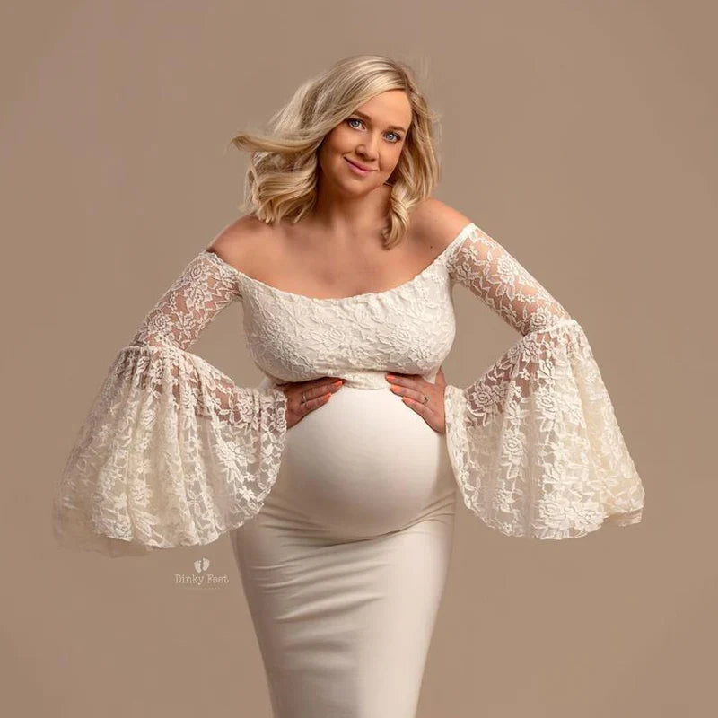 Slim Fit Maternity Dress for Special Occasions