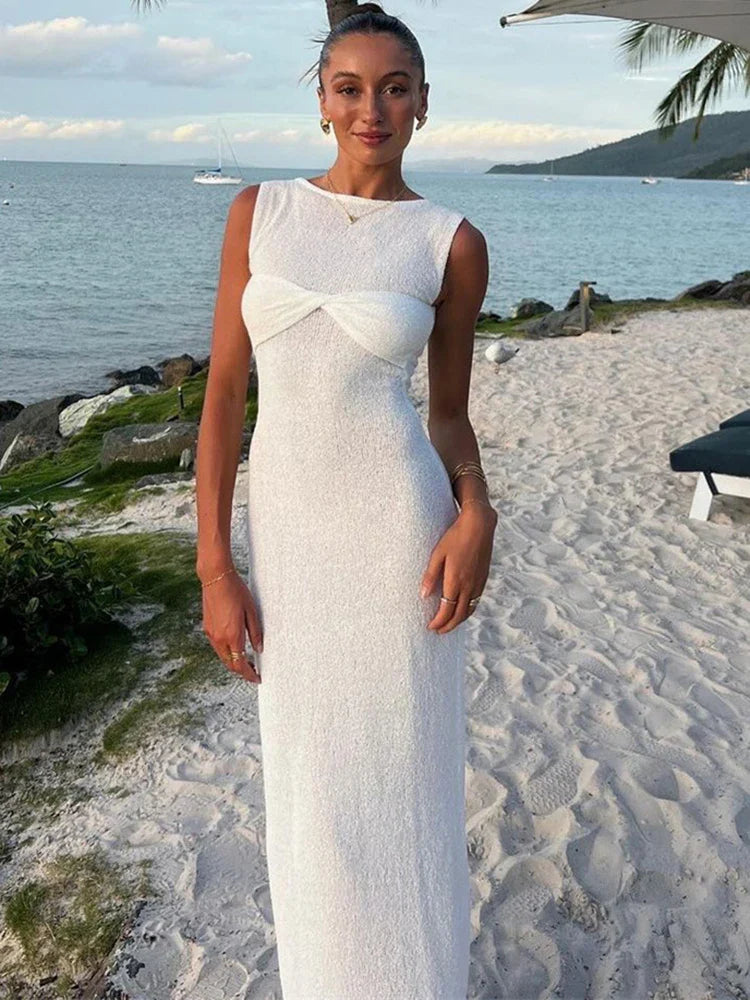 Mermaid-Inspired Bodycon Maxi Dress for Summer Getaways | Vacation Dresses