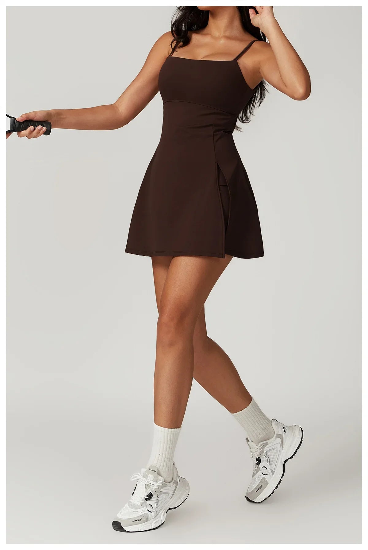 Active Women's Tennis-Inspired Dress with Padded Top | Sporty Dresses