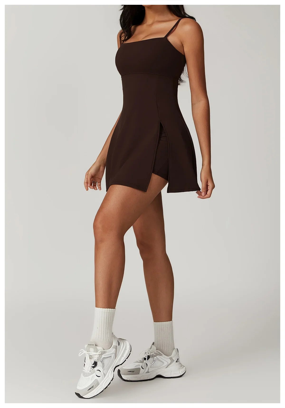 Active Women's Tennis-Inspired Dress with Padded Top | Sporty Dresses