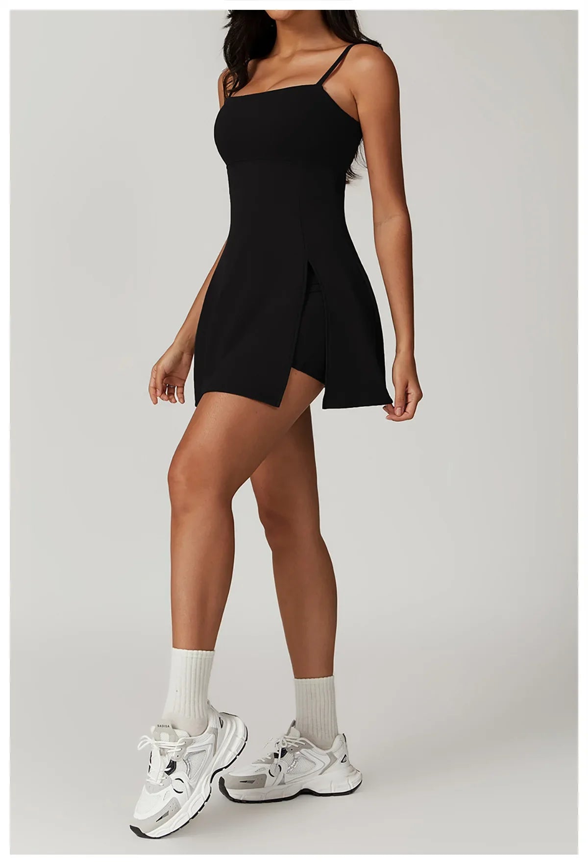 Active Women's Tennis-Inspired Dress with Padded Top | Sporty Dresses