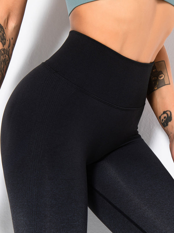 Ombre Seamless Peach Butt Lifting Yoga Pants Yoga Pants