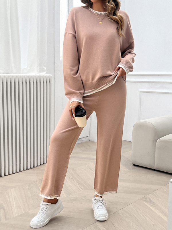 Women's Loungewear Set for Casual Pants & Pullover Pants Set | Pants Set