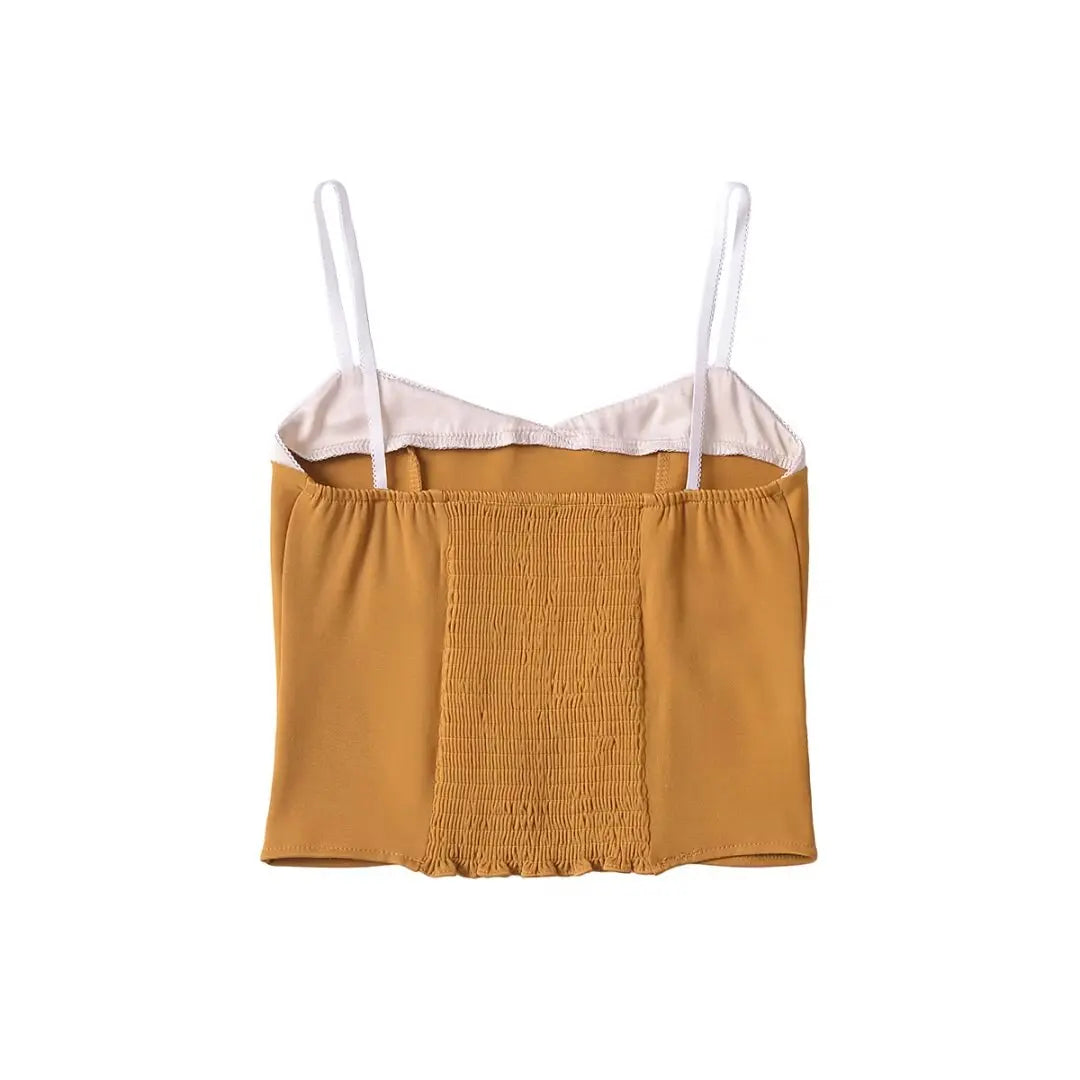 Smocked Cami Top for Garden Parties and Summer Events | Cami Tops