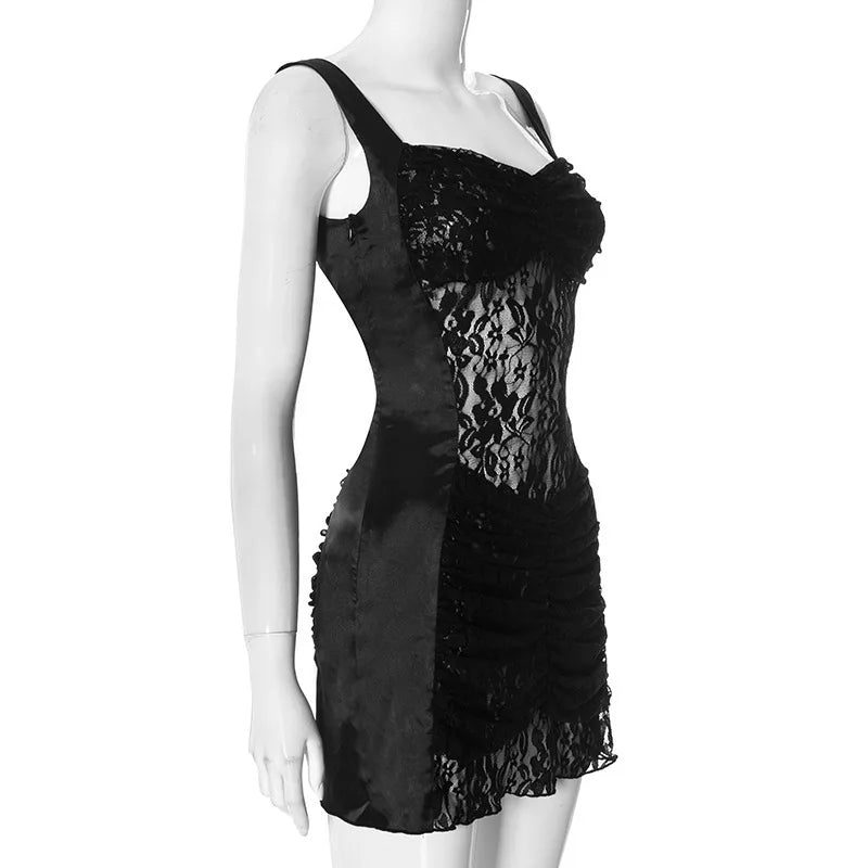 Floral Lace Bodycon Dress for Clubbing and Festivals | Dresses