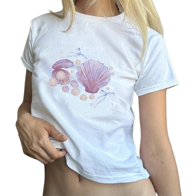 Floral Sketch Tee - Perfect for Casual Days | T-Shirts