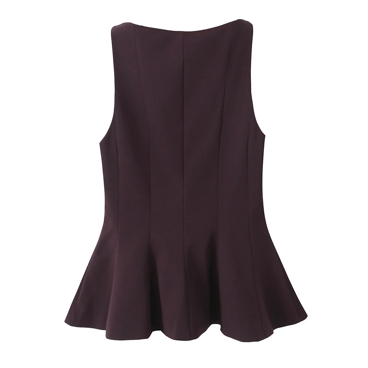 Elegant Boat Neck Peplum Top for Professionals | Peplum Tops