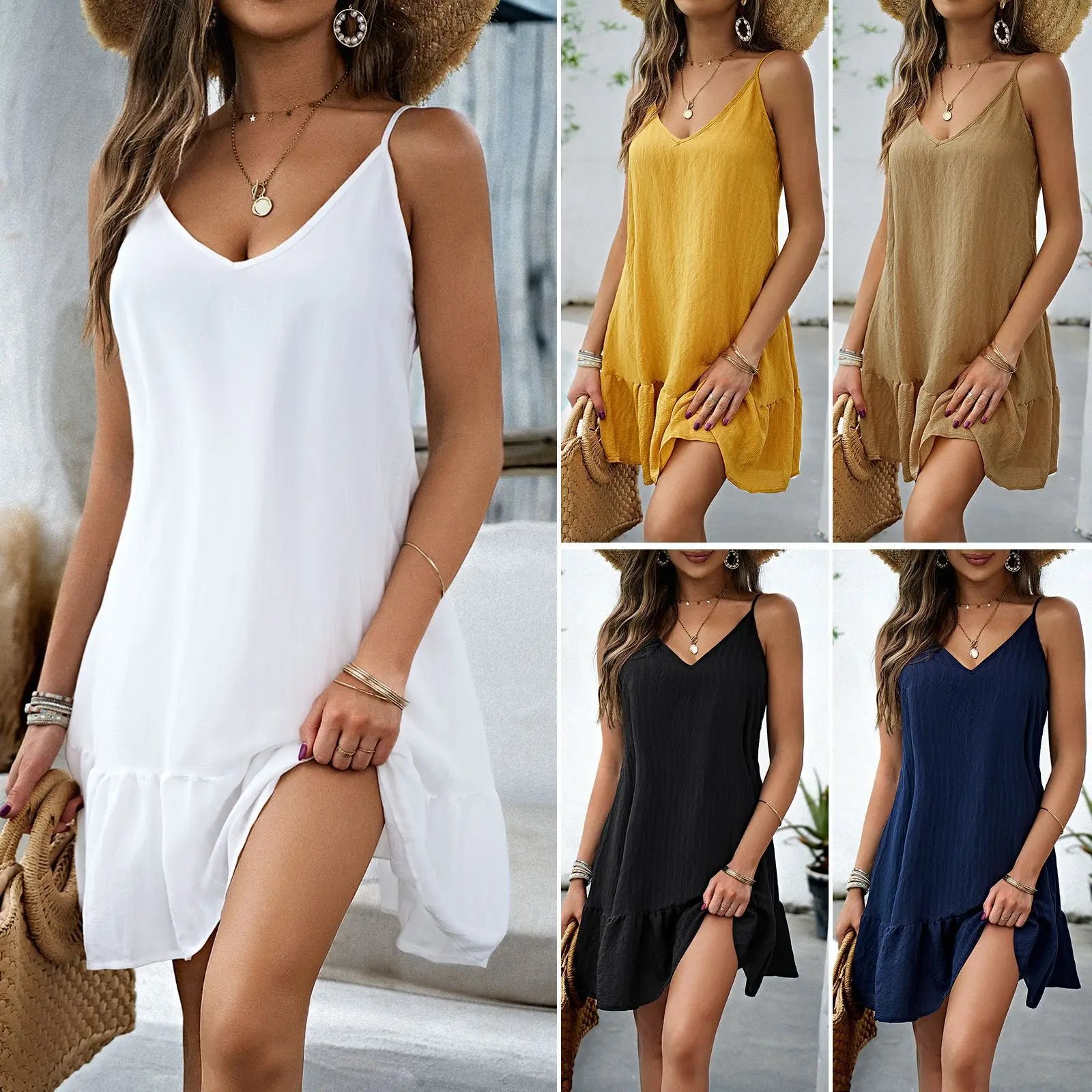 Summer Flair with Flared Cami Dresses | Cami Dresses