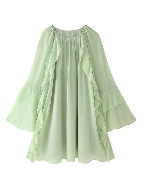 Chiffon Ruffle Cocktail Dress - Perfect for Evening Events | Party Dresses