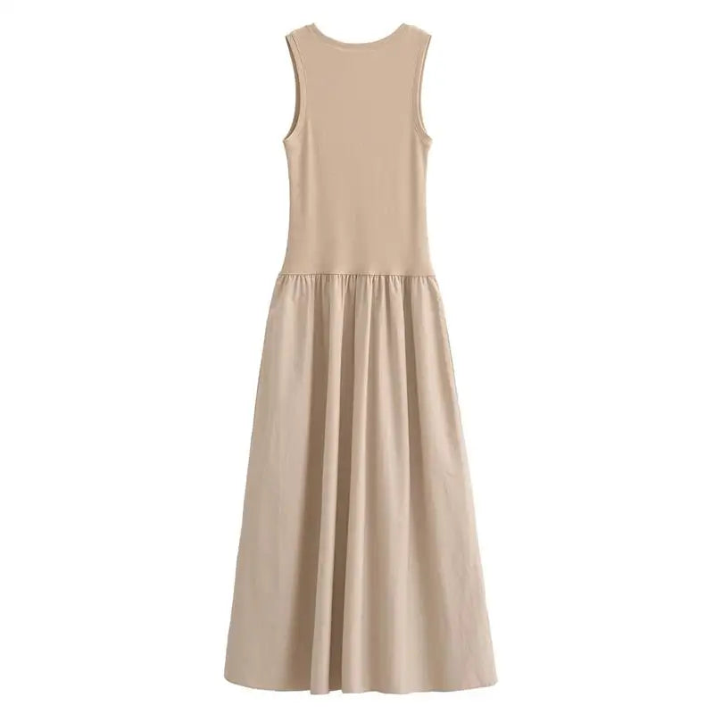 Maxi Length Crew Neck Dress for Women | Maxi Dresses