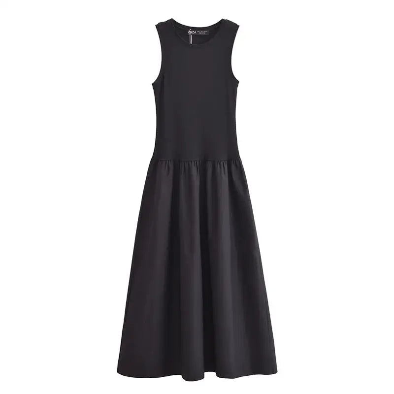 Maxi Length Crew Neck Dress for Women | Maxi Dresses