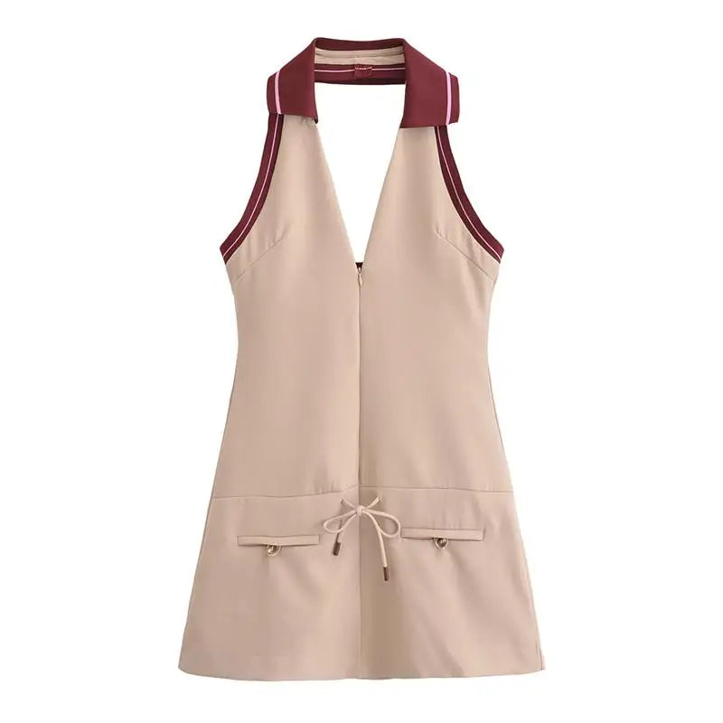 Casual Sporty Halter Dress for Everyday | Halter Dresses