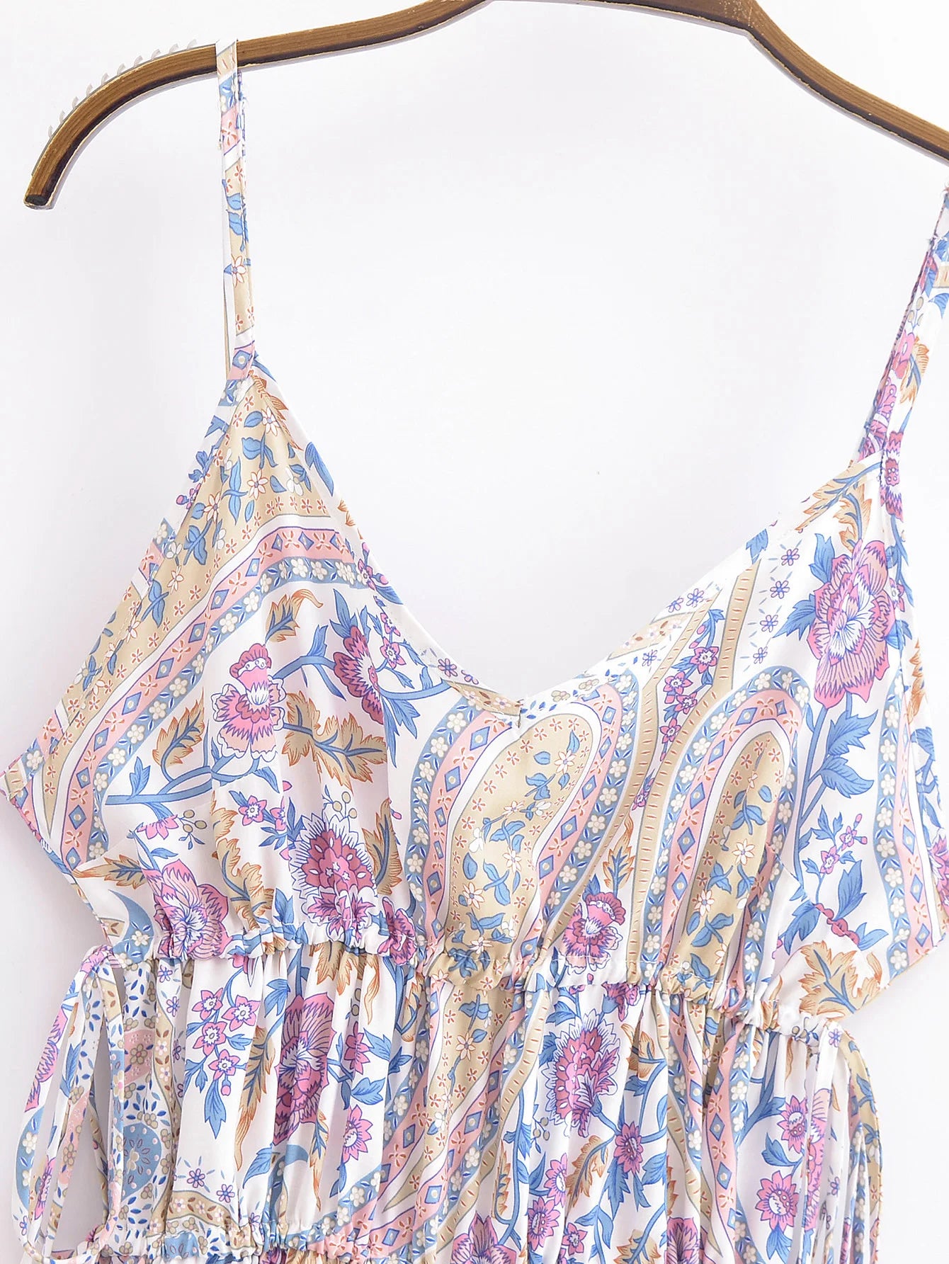 Paisley Boho Cami Jumpsuit - Summer to Fall Fashion Pantsuits | Jumpsuits