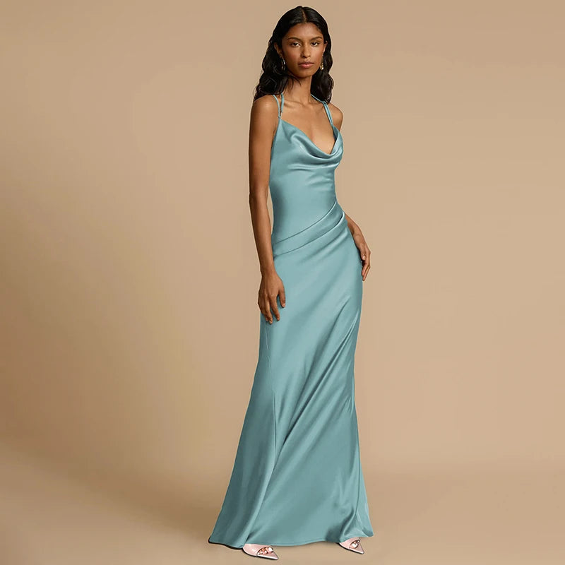 Satin Dress for Proms and Gala Events | Elegant Dresses