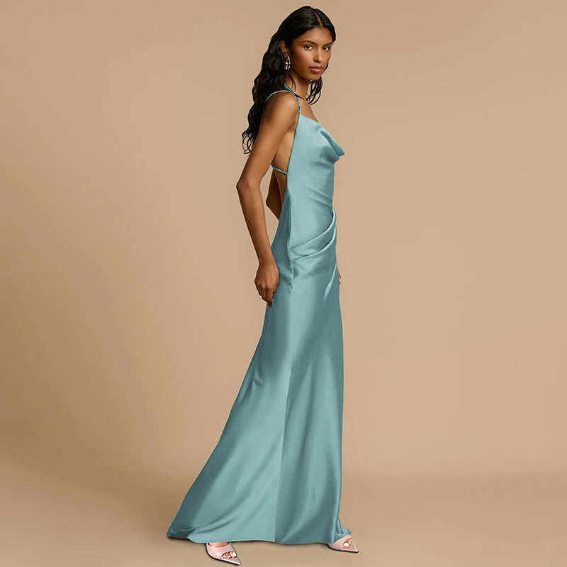 Satin Dress for Proms and Gala Events | Elegant Dresses